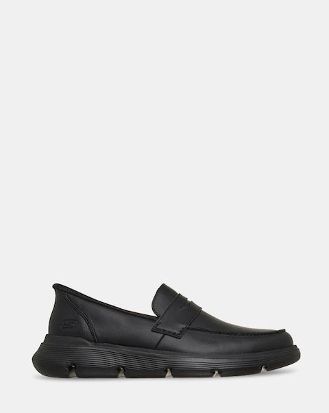 Skechers Garza Wyatt Shoe - Black