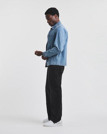 Union Loose Fit Stretch Jeans Blackwash