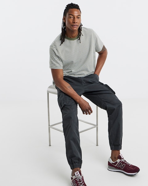 Elasticated Waist Cuffed Cargo