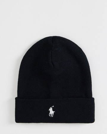 Polo Ralph Lauren Cotton Pima Cotton Beanie - Black