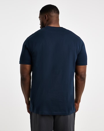 Jack & Jones Frederiksberg Graphic Box T-Shirt - Navy
