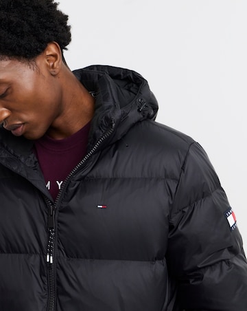 Tommy Jeans Essential Down Parka - Black