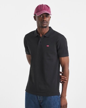 Levi's Short Sleeve Housemark Pique Polo - Black