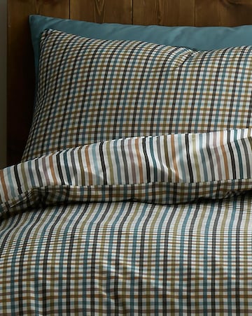 Appletree Micro Check Duvet Cover Set