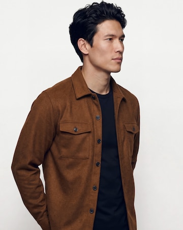 Brushed Heavy Weight Overshirt Regular