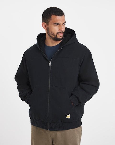 Union Borg Lined Relax Fit Jacket