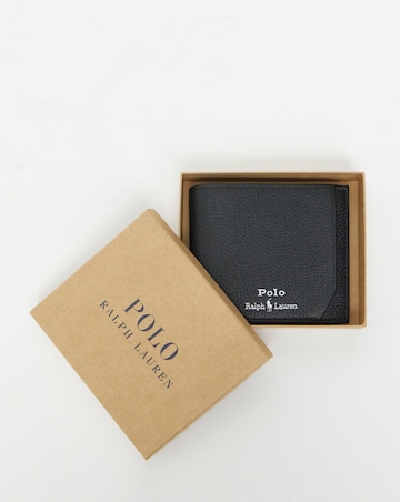 Polo Ralph Lauren Pebble Leather Wallet - Black