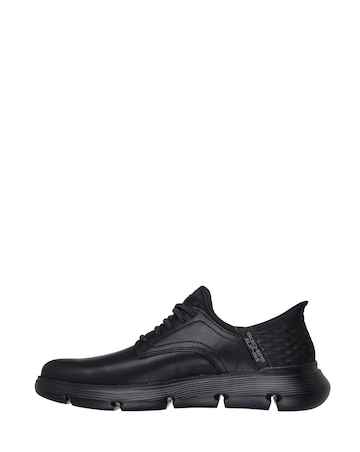 Skechers Slip-Ins Garza Gervin Shoe Wide Fit - Black