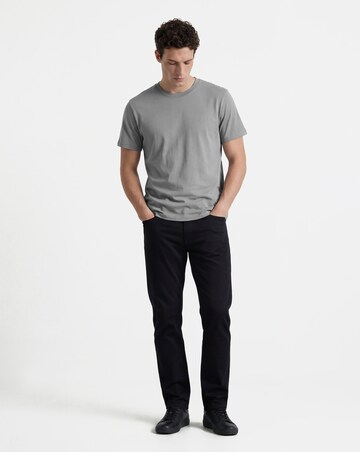 Folio Mercerised Supima Cotton T-Shirt-Grey