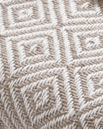 Woven Diamond Indoor/Outdoor Throw