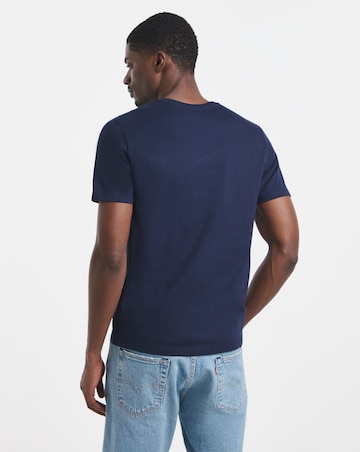 Levi's Short Sleeve Housemark T-Shirt - Navy