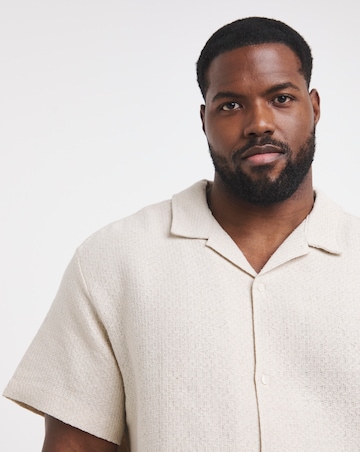 Jack & Jones Montauk Crochet Shirt - Cream