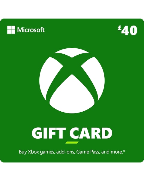 Xbox £40 Gift Card (Digital Download)