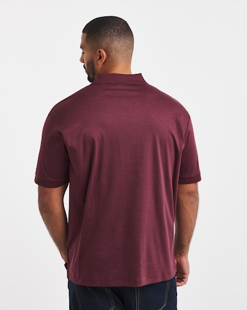 Polo Ralph Lauren Short Sleeve Soft Cotton Polo - Wine Heather