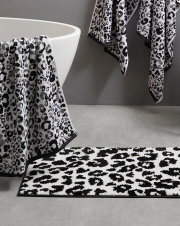 Animal Print Bath Mat