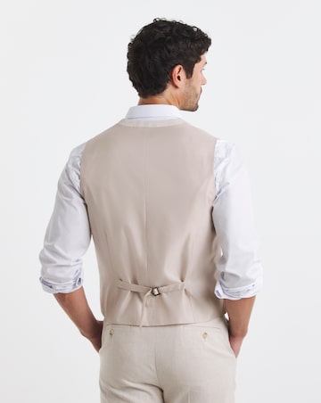 Linen Blend Waistcoat