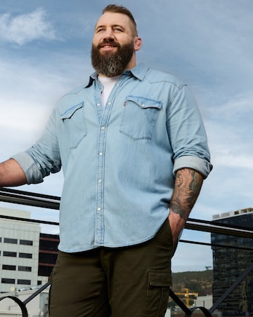 Levi's Classic Western Denim Shirt - Stonewash