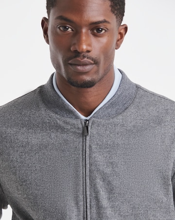 BOSS Grey Bomber Jacket
