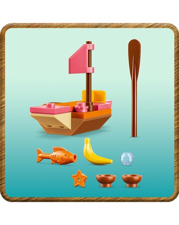 LEGO Disney Moana Village House & Boat 43282