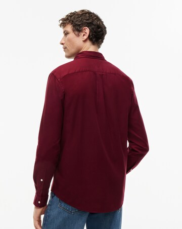 Tommy Hilfiger Flex Flannel Shirt - Burgundy