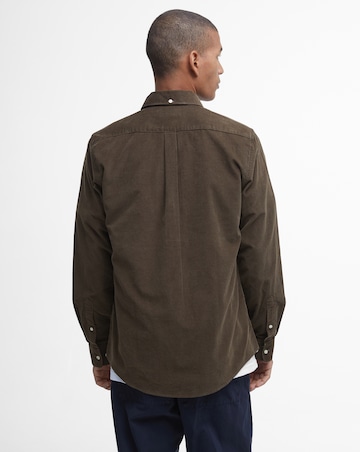 Barbour Ramsey Long Sleeve Tailored Cord Shirt - Brown