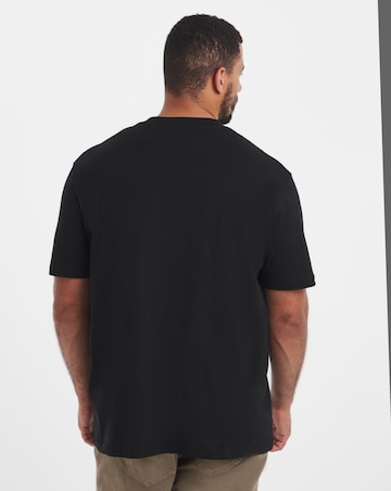 Jack & Jones Frederiksberg Monogram T-Shirt - Black