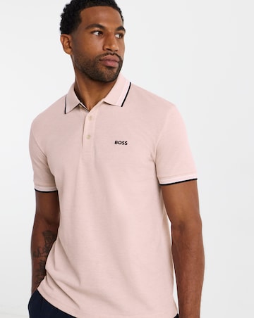 BOSS Short Sleeve Paddy Polo - Pink