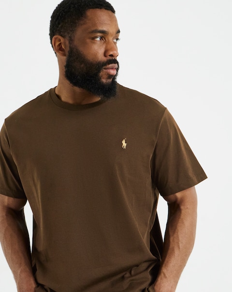 Polo Ralph Lauren Classic Short Sleeve T-Shirt - Brown