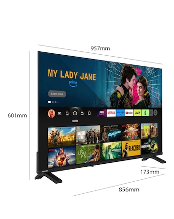 Toshiba 43UF2653DB 43in 4k Ultra HD Smart TV with Freely