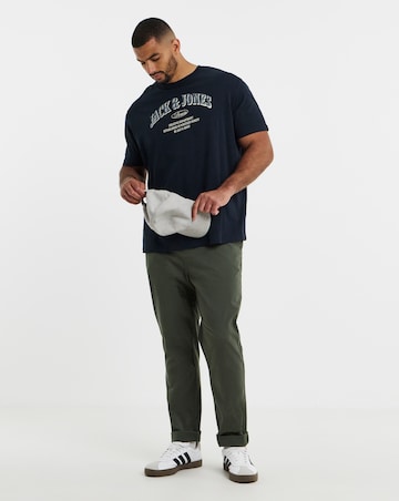 Jack & Jones Denver Logo T-Shirt - Navy