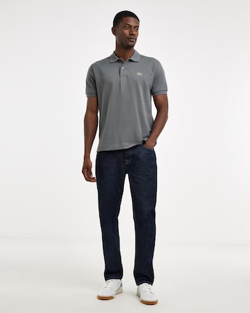 Lacoste Classic Short Sleeve Pique Polo - Grey