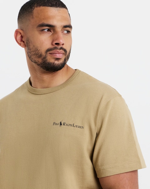 Polo Ralph Lauren Khaki Chest Logo T-Shirt