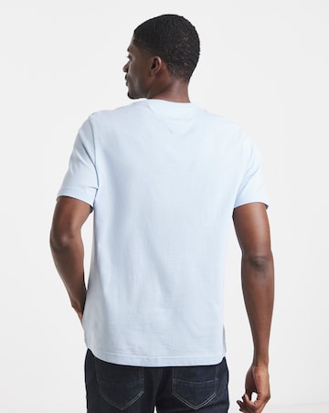 Tommy Hilfiger Short Sleeve Script Stack T-Shirt - Blue