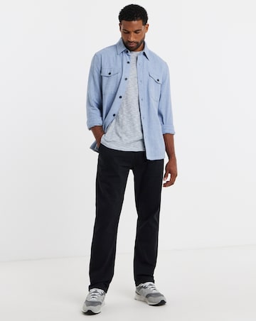 Fully Elasticated Comfort Waist Straight Chino Trouser