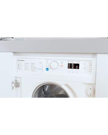Indesit BIWMIL71252UKN Integrated 7kg Washing Machine + Installation