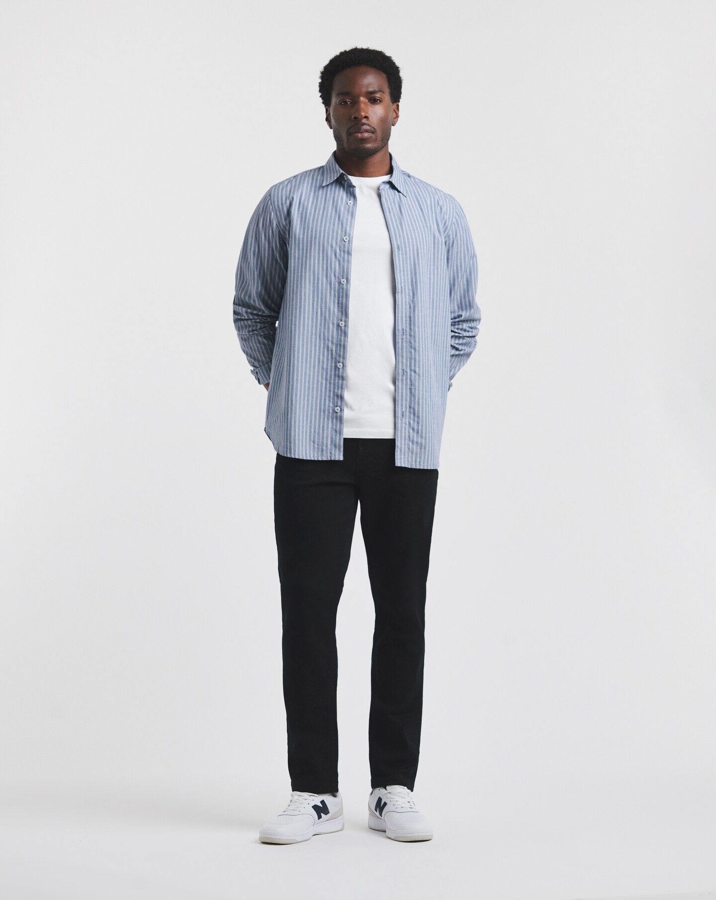 Union Black Slim Fit Gabardine Jeans