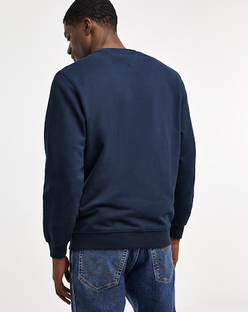 Tommy Jeans Graphic Crewneck Sweatshirt - Navy