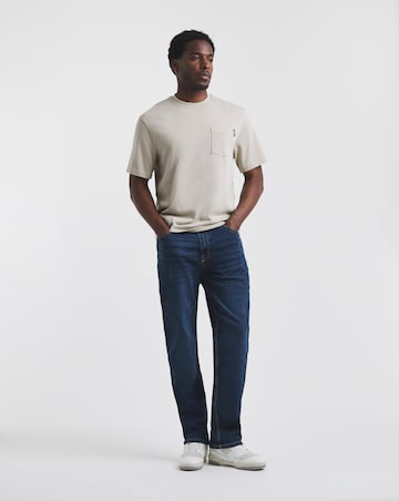 Union Straight Fit Stretch Jeans Darkwash