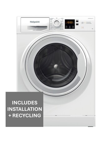 Hotpoint NSWM7469WUK, 7kg, 1400rpm, Washing Machine + Installation