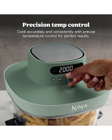 Ninja CRISPi PRO 5 in 1 Glass Air Fryer Moss Green