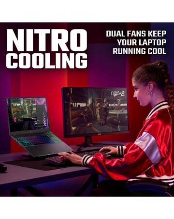 Acer Nitro Gaming Laptop - 16in Core 5 5060 16GB 512GB - Black