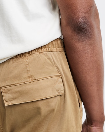 Elasticated Waist Cuffed Cargo