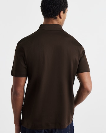 BOSS Short Sleeve BB Polo - Dark Brown
