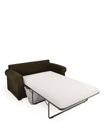 Jay-Be Heritage Brushed Twill 2 Seater Sofa Bed with E-Pocket Mattress
