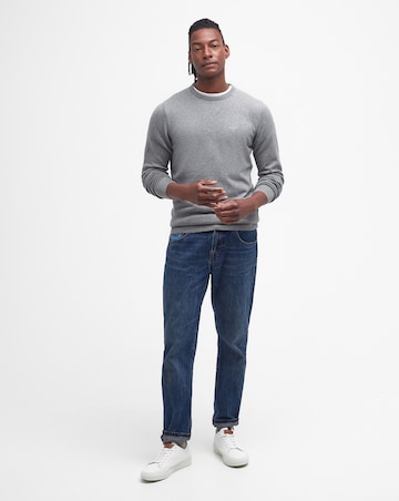Barbour Pima Cotton Crewneck Sweater - Grey