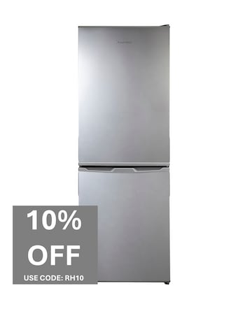 Russell Hobbs RH145FF501E1S Fridge Freezer Stainless Steel + Install