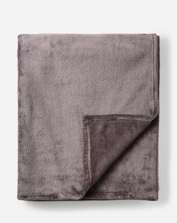 Plush Fleece Throw