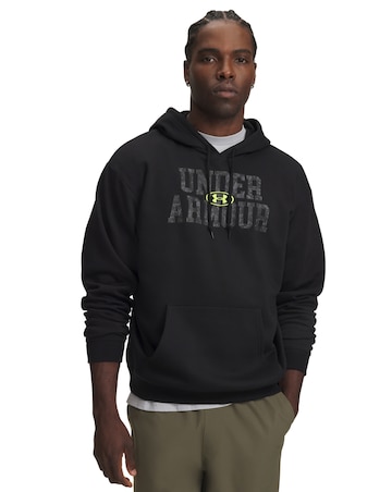 Under Armour Rival Fleece Camo Logo Hoodie