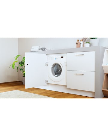 Indesit BIWMIL71252UKN Integrated 7kg Washing Machine + Installation
