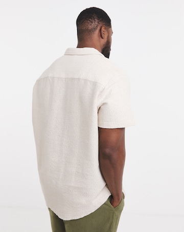 Jack & Jones Montauk Crochet Shirt - Cream